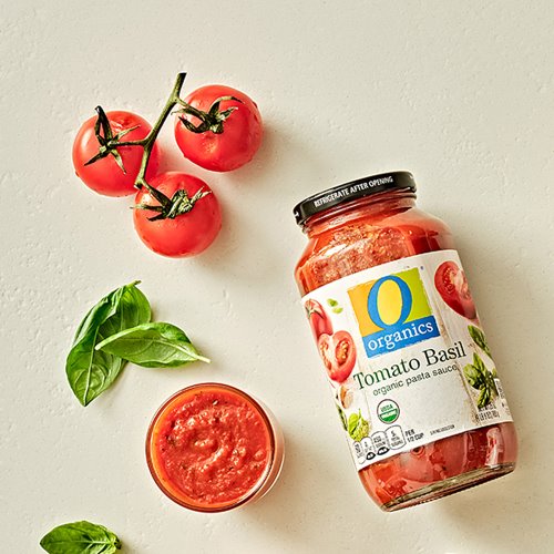 유기농 토마토 바질 파스타 소스 709g